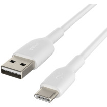 Belkin USB-C USB-A Kabel PVC. 1m. weiß — Buy in Cyprus with Fast Delivery