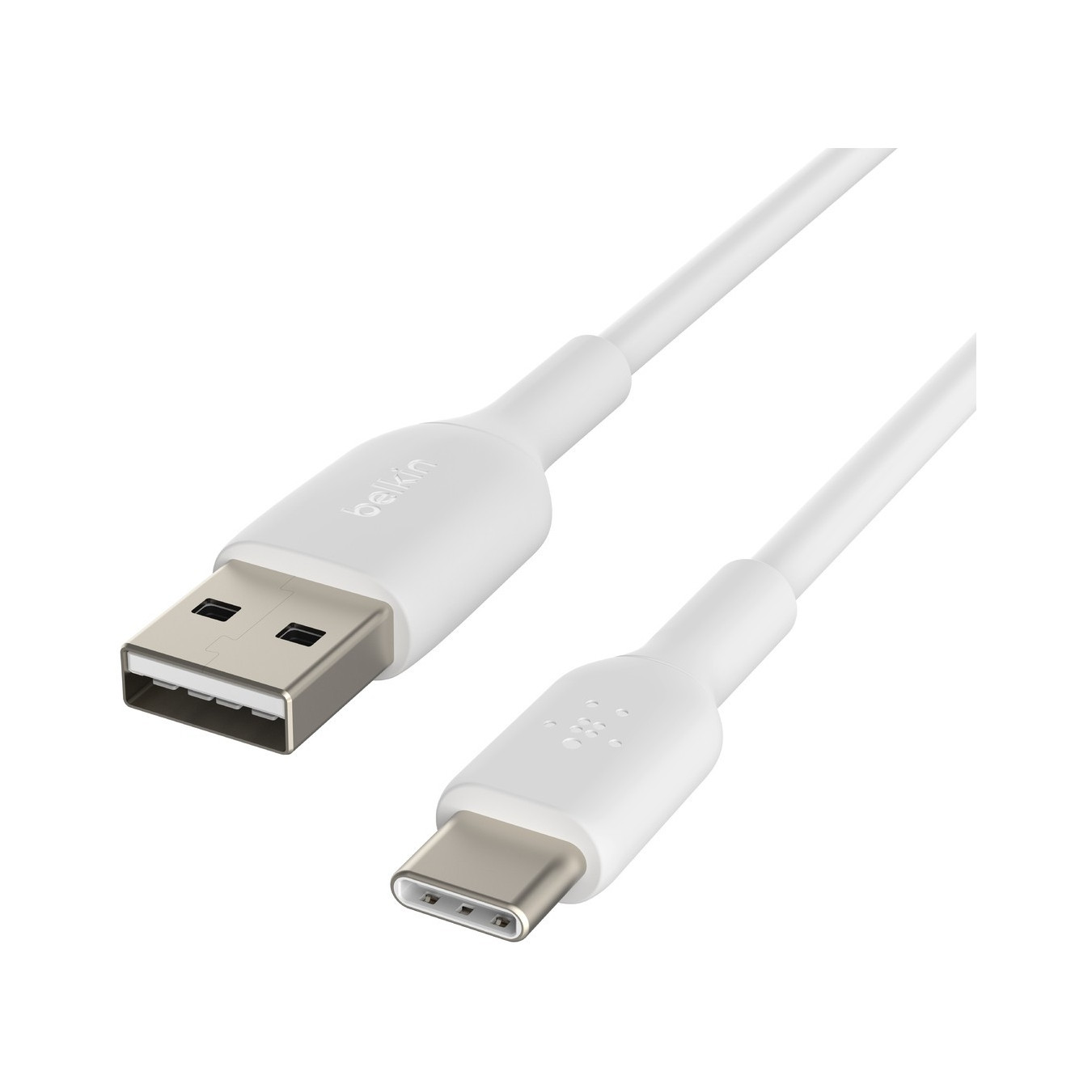 Belkin USB-C USB-A Kabel PVC. 1m. weiß — Buy in Cyprus with Fast Delivery