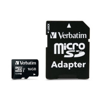 CARD 16GB Verbatim Premium MicroHC 80MB s +Adapter — Buy in Cyprus with Fast Delivery