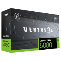MSI GeForce RTX 5080 16G VENTUS 3X OC – Graphics Card 16GB GDDR7 – 10,752 CUDA Cores | Armenius Store