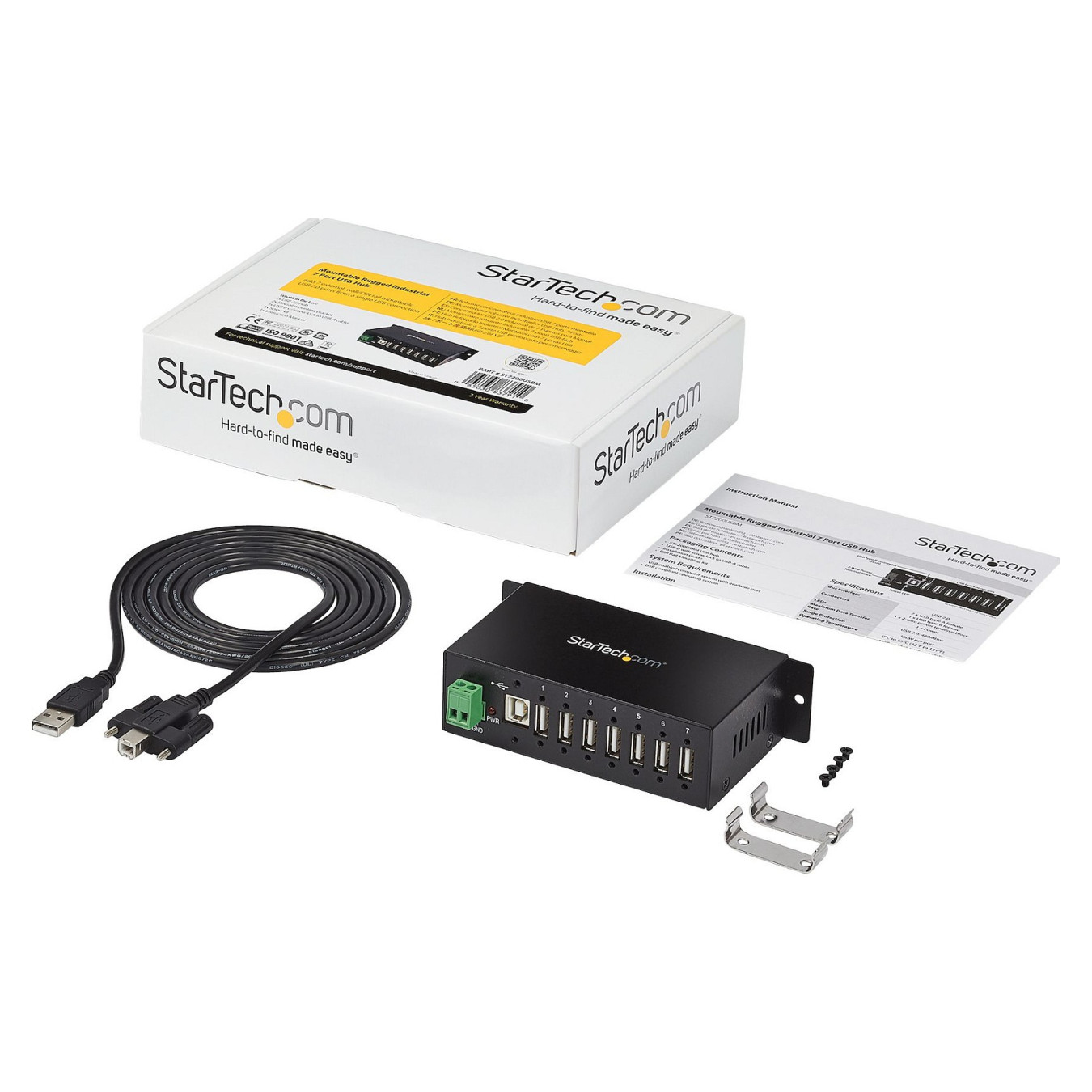 StarTech 7 PORT RUGGED USB HUB — Buy in Cyprus with Fast Delivery