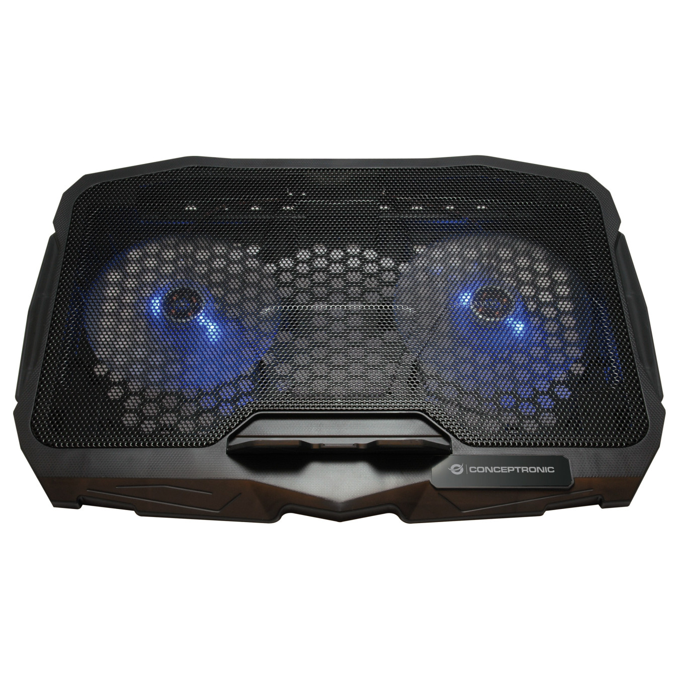 CONCEPTRONIC 2-Fan USB-A2.0 Laptop-Kühlpad 7Kg ERGO 17' sw — Buy in Cyprus with Fast Delivery