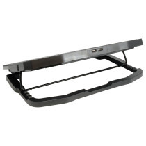 CONCEPTRONIC 2-Fan USB-A2.0 Laptop-Kühlpad 7Kg ERGO 17' sw — Buy in Cyprus with Fast Delivery