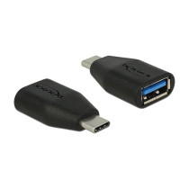 USB 3.1 A - C (Buchse - Stecker) Adapter schwarz Delock — Buy in Cyprus with Fast Delivery