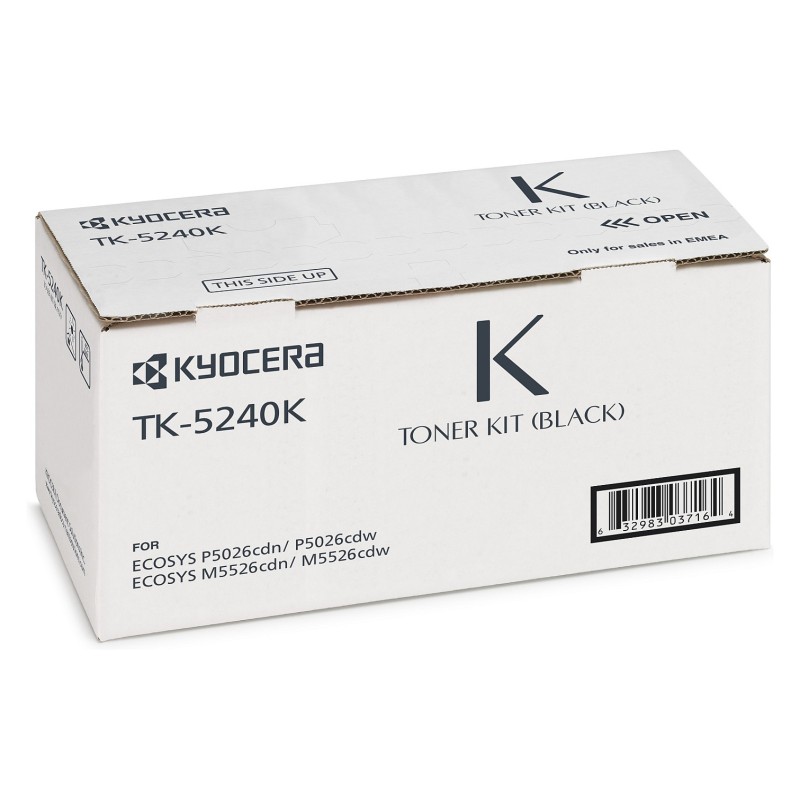 Kyocera Toner TK-5240K Schwarz bis zu 4.000 Seiten gem. ISO IEC 19798 — Buy in Cyprus with Fast Delivery