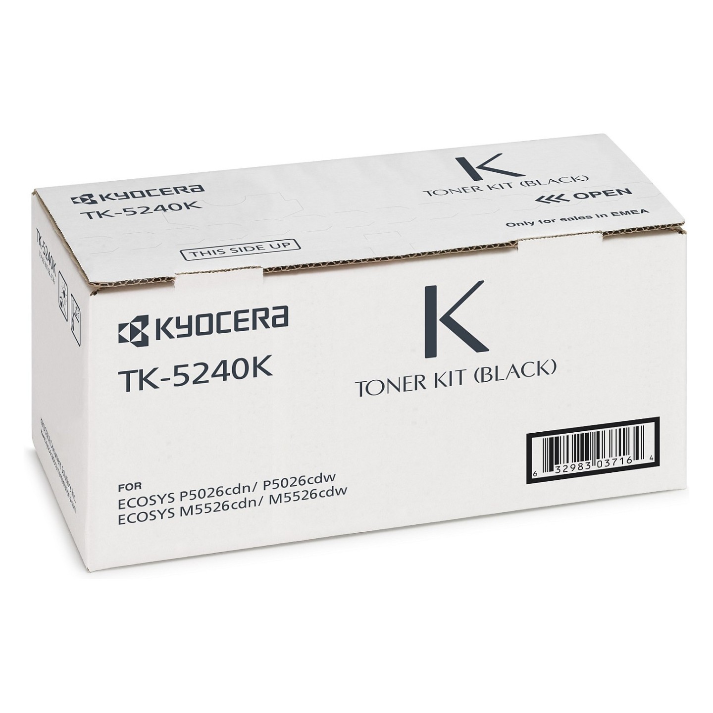 Kyocera Toner TK-5240K Schwarz bis zu 4.000 Seiten gem. ISO IEC 19798 — Buy in Cyprus with Fast Delivery