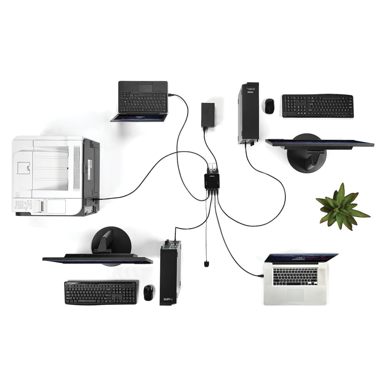 StarTech 4X4 USB 3.0 SHARING SWITCH — Buy in Cyprus with Fast Delivery