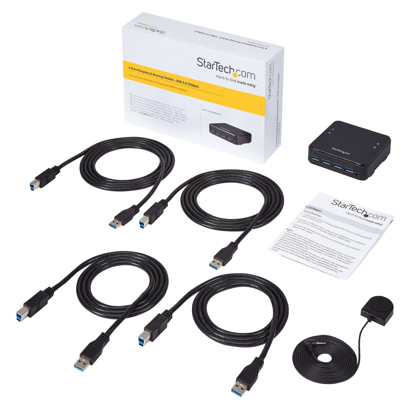 StarTech 4X4 USB 3.0 SHARING SWITCH — Buy in Cyprus with Fast Delivery