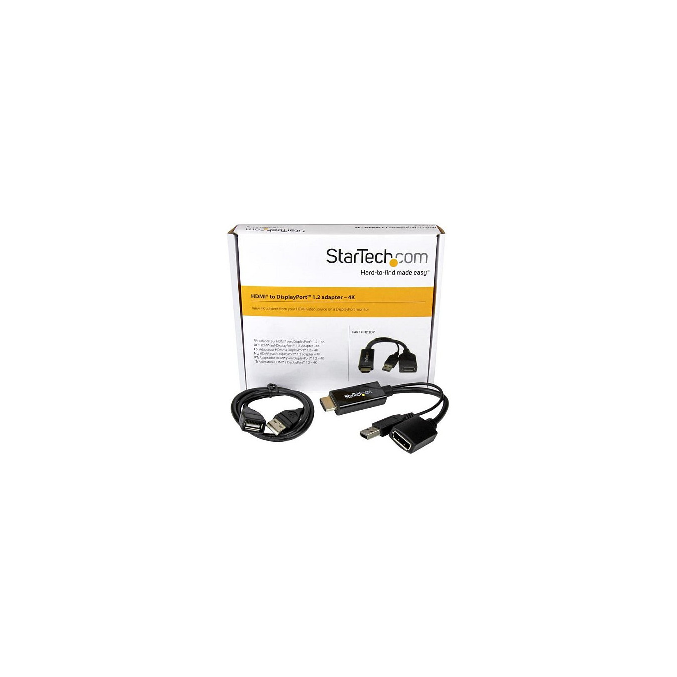 HDMI TO DP 1.2 ADAPTER - 4K — Buy in Cyprus with Fast Delivery