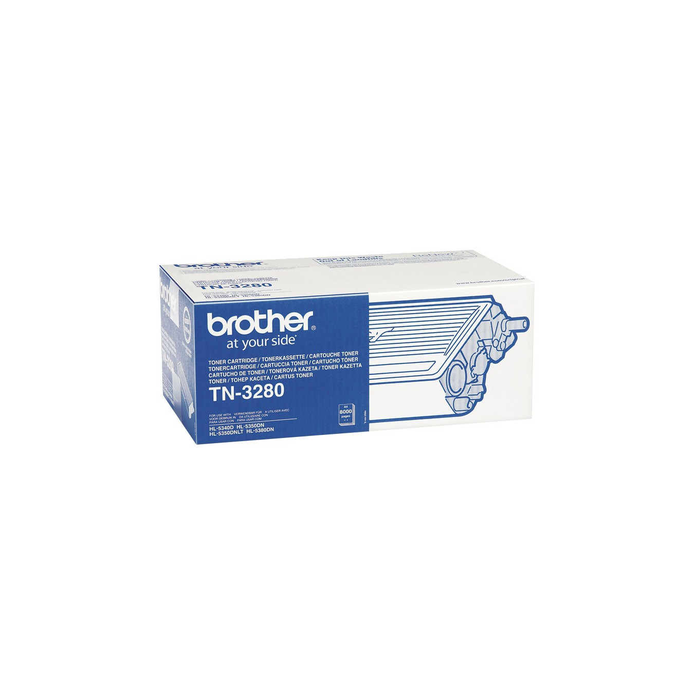 Brother Toner TN-3280 Schwarz bis zu 8.000 Seiten nach ISO 19752 — Buy in Cyprus with Fast Delivery