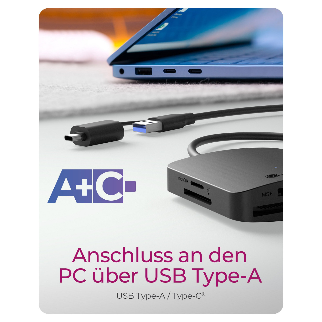 ICY BOX IB-CR302-CU3 USB 3.2 Gen 1 Card Reader — Buy in Cyprus with Fast Delivery