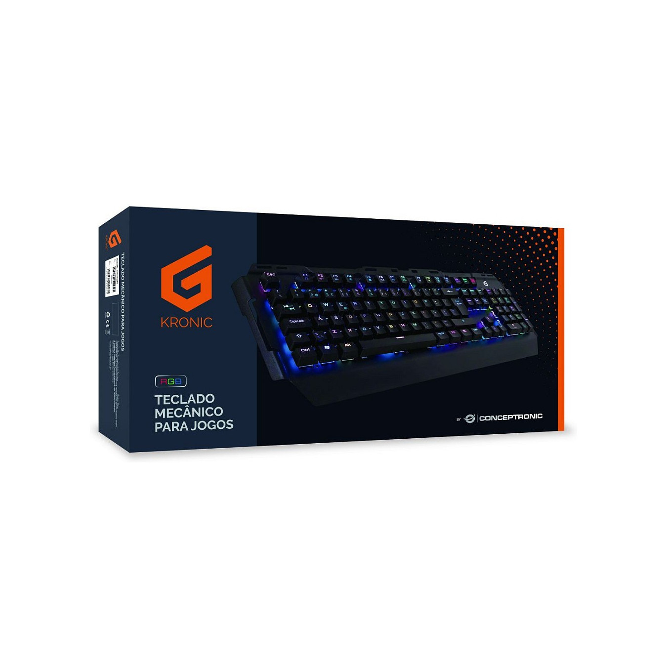 CONCEPTRONIC Gaming Tasta.. RGB. PT. Blue Switche portugies. — Buy in Cyprus with Fast Delivery