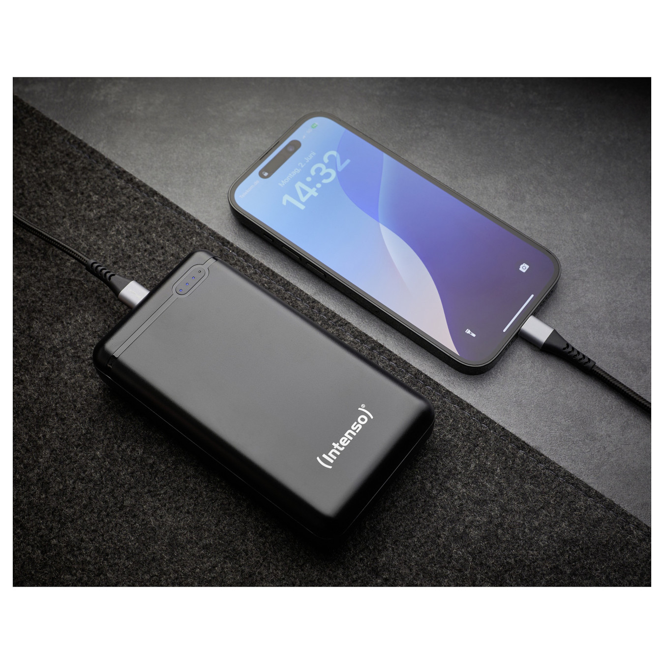 Intenso XS20000 - Powerbank - 20000 mAh - 3.1 A - 2 Ausgabeanschlussstellen (USB. USB-C) — Buy in Cyprus with Fast Delivery