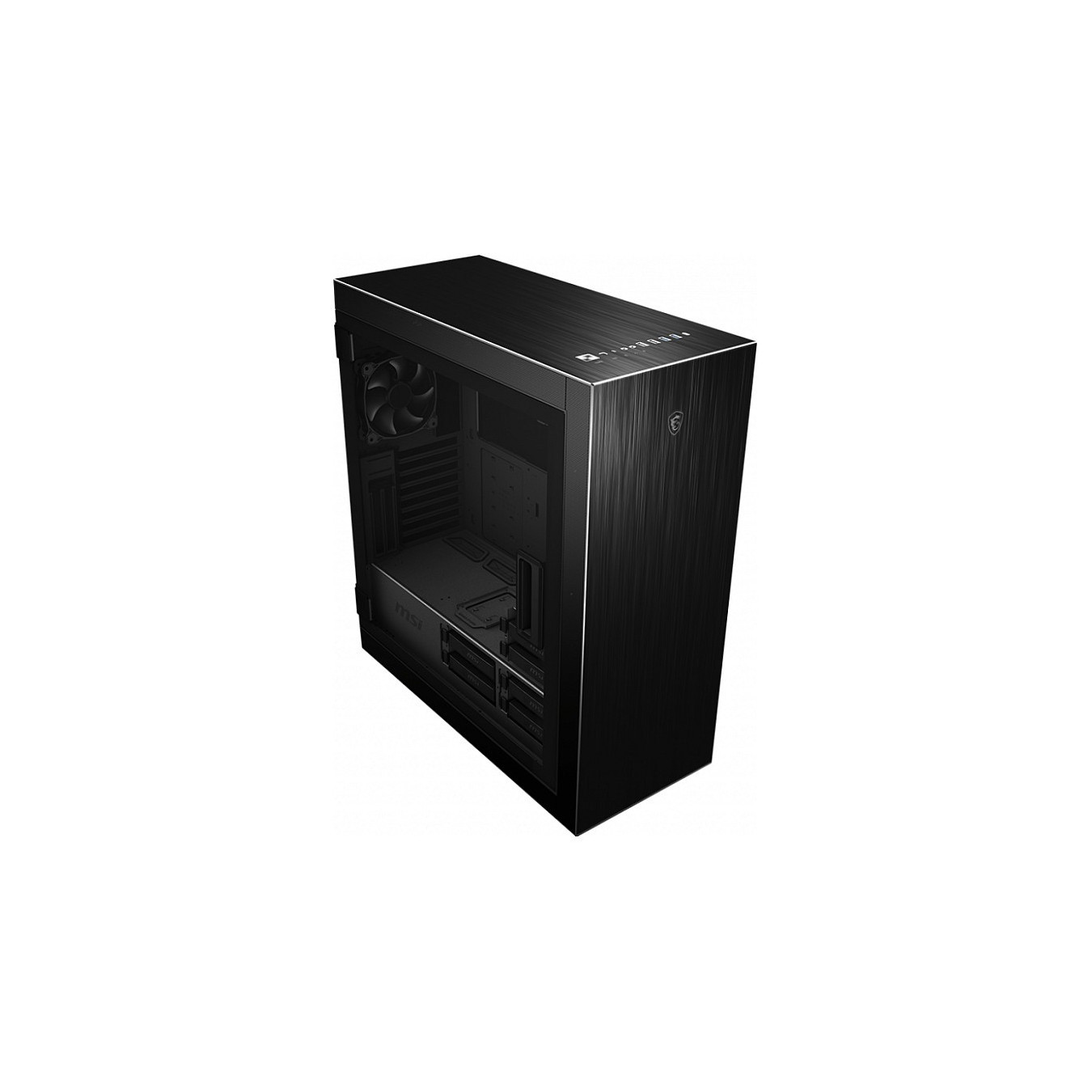 BIG MSI MPG SEKIRA 500P black. window. — Buy in Cyprus with Fast Delivery