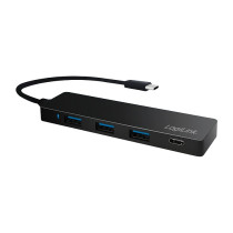 Logilink USB 3.1 HUB 3+1-port Type-C schwarz — Buy in Cyprus with Fast Delivery