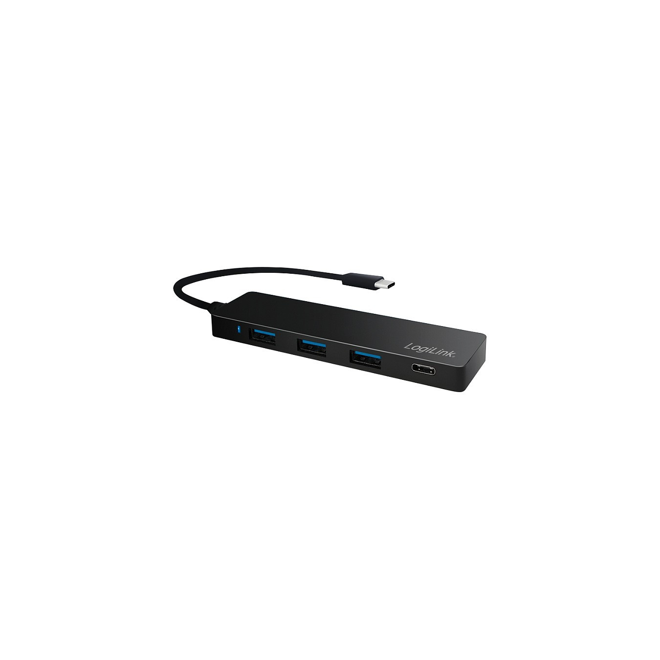 Logilink USB 3.1 HUB 3+1-port Type-C schwarz — Buy in Cyprus with Fast Delivery