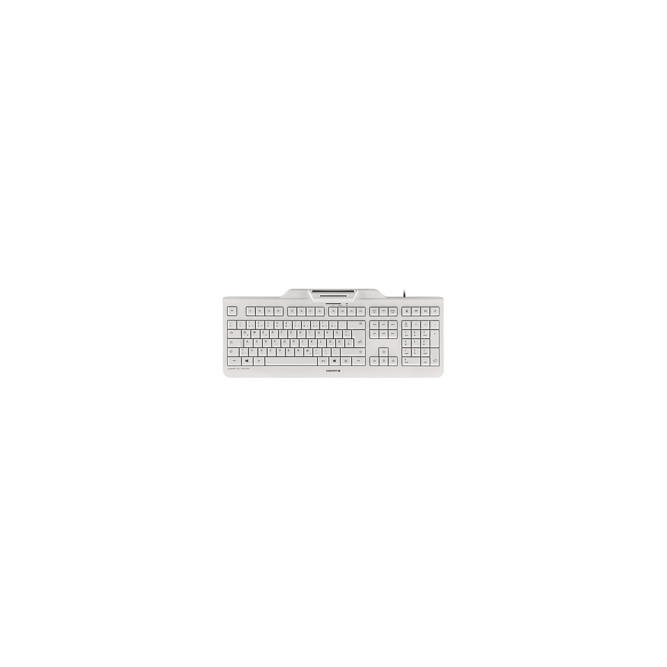 CHERRY KC 1000 SC Corded GB-Layout weiß grau Smartcard — Buy in Cyprus with Fast Delivery