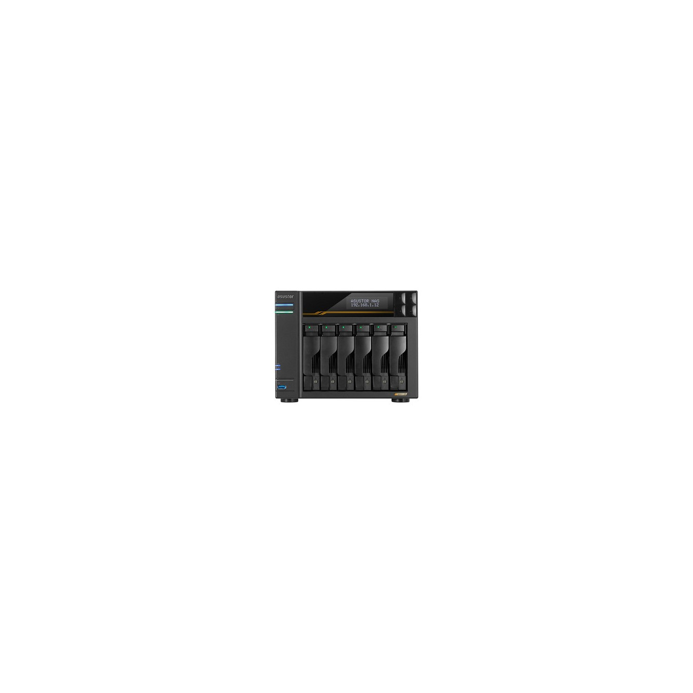 Asustor Lockerstor 6 Gen3 AS6806T 6-Bay — Buy in Cyprus with Fast Delivery