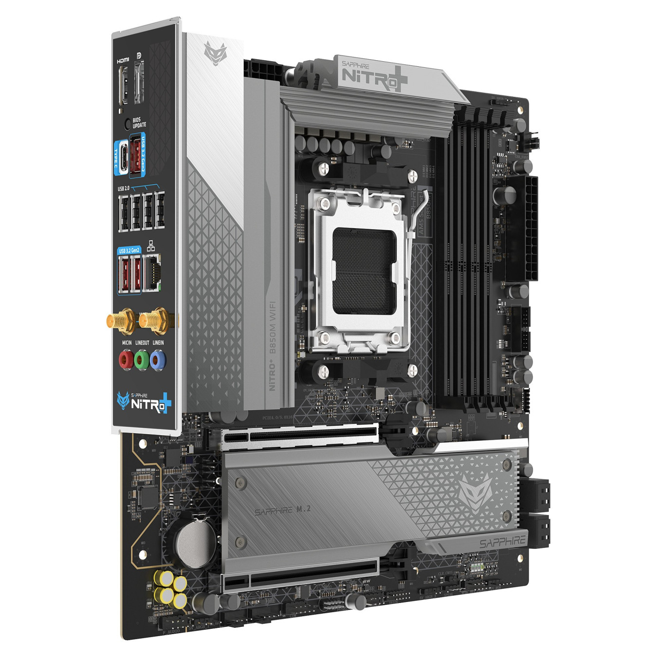 AM5 SAPPHIRE NITRO+ B850M WIFI — Buy in Cyprus with Fast Delivery