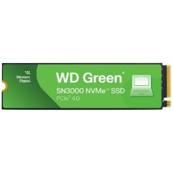 Western Digital WD Green SN3000 2TB M.2 2280 NVMe SSD - PCIe 4.0 x4, 5000 MB/s, QLC 3D NAND - WDS200T4G0E (Boxed)