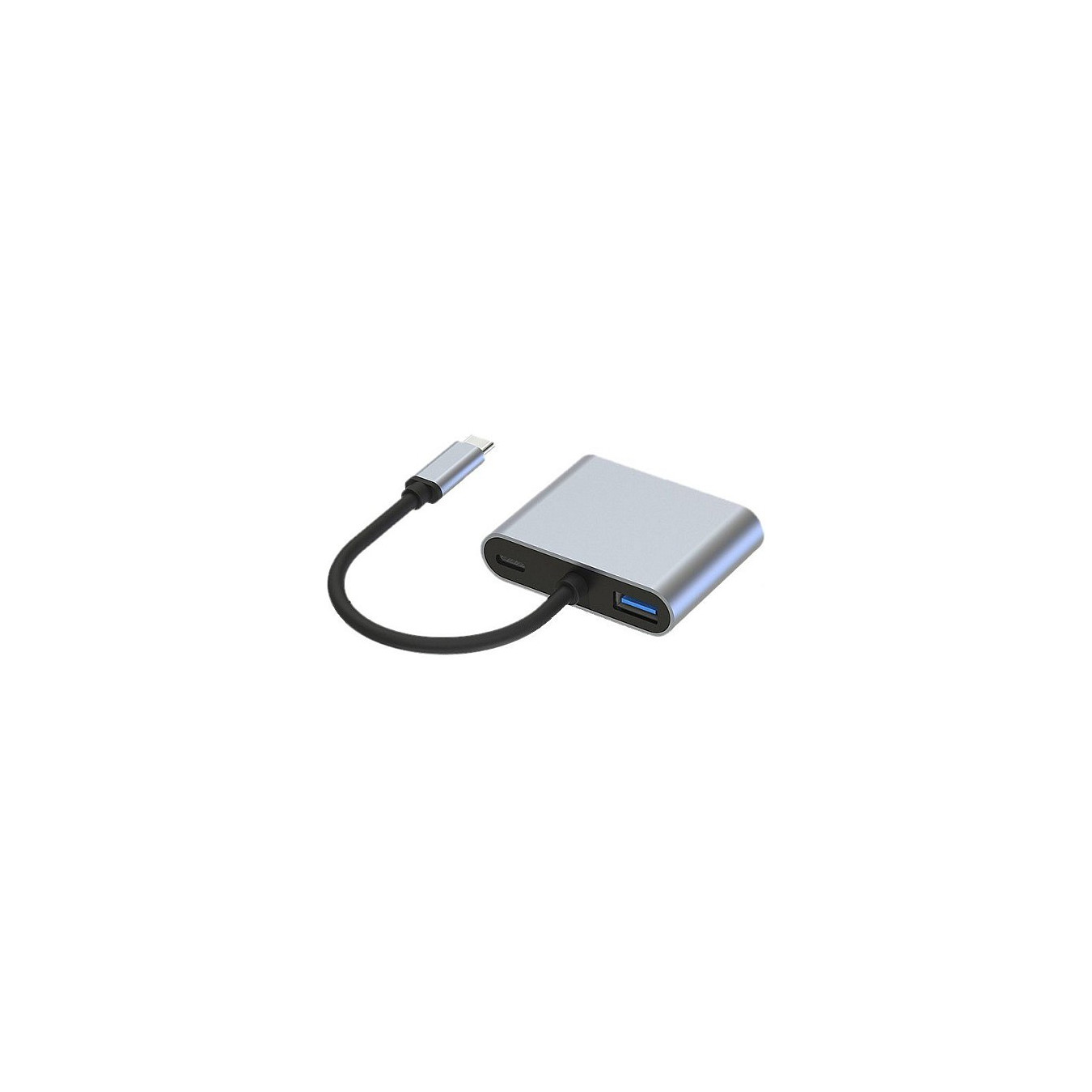 CONCEPTRONIC 4-1 Dock USB-C- to HDMI.USB3.0.VGA.100WPD 15cm gr — Buy in Cyprus with Fast Delivery