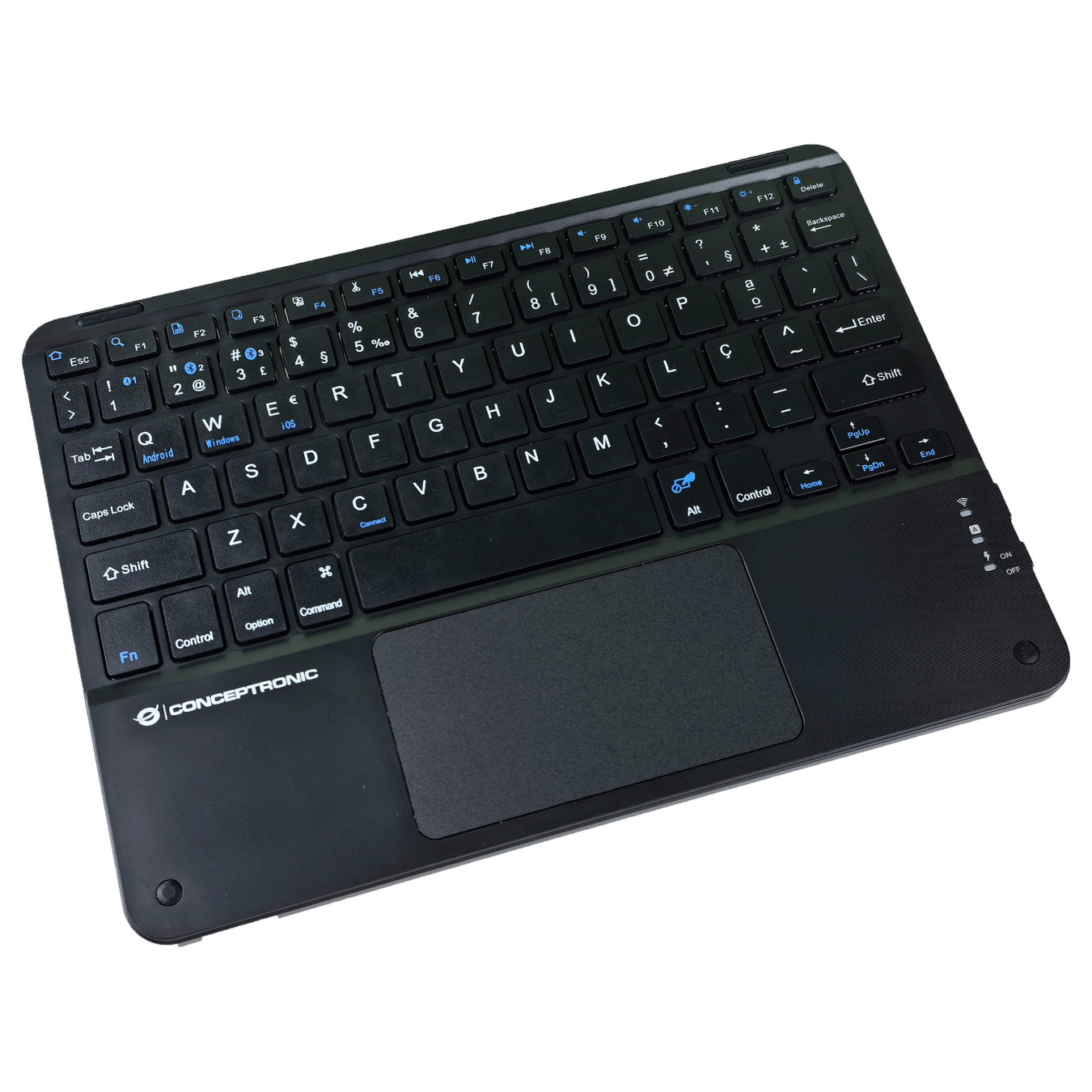 CONCEPTRONIC Wireless Tastatur. Layout portug. 10' schwarz — Buy in Cyprus with Fast Delivery