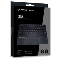CONCEPTRONIC Wireless Tastatur. Layout portug. 10' schwarz — Buy in Cyprus with Fast Delivery