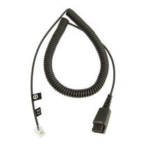 Jabra Kabelunterteil QD auf RJ10 (Regel-Belegung. 2 m. spiral) — Buy in Cyprus with Fast Delivery