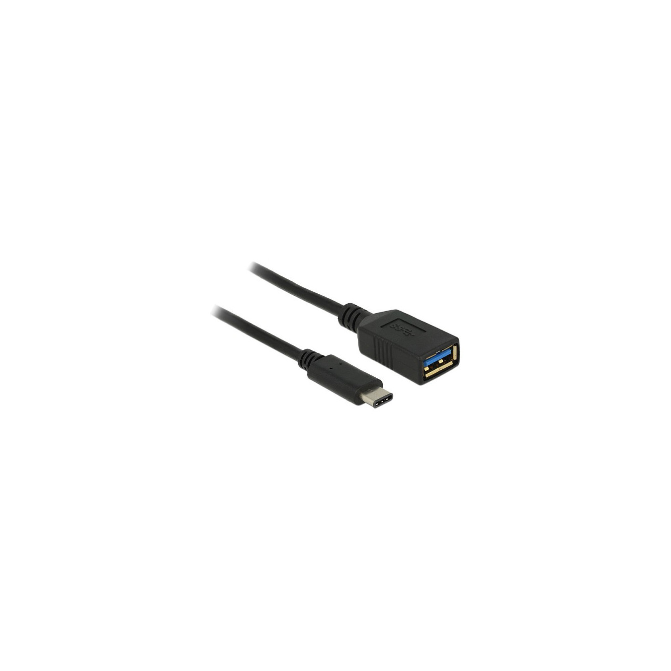 DeLock USB-C to USB 3.1 (ST-BU) Adapter Schwarz — Buy in Cyprus with Fast Delivery