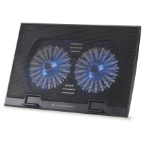 CONCEPTRONIC 2-Fan USB-A2.0 Laptop-Kühlpad 30Kg 17' sw — Buy in Cyprus with Fast Delivery