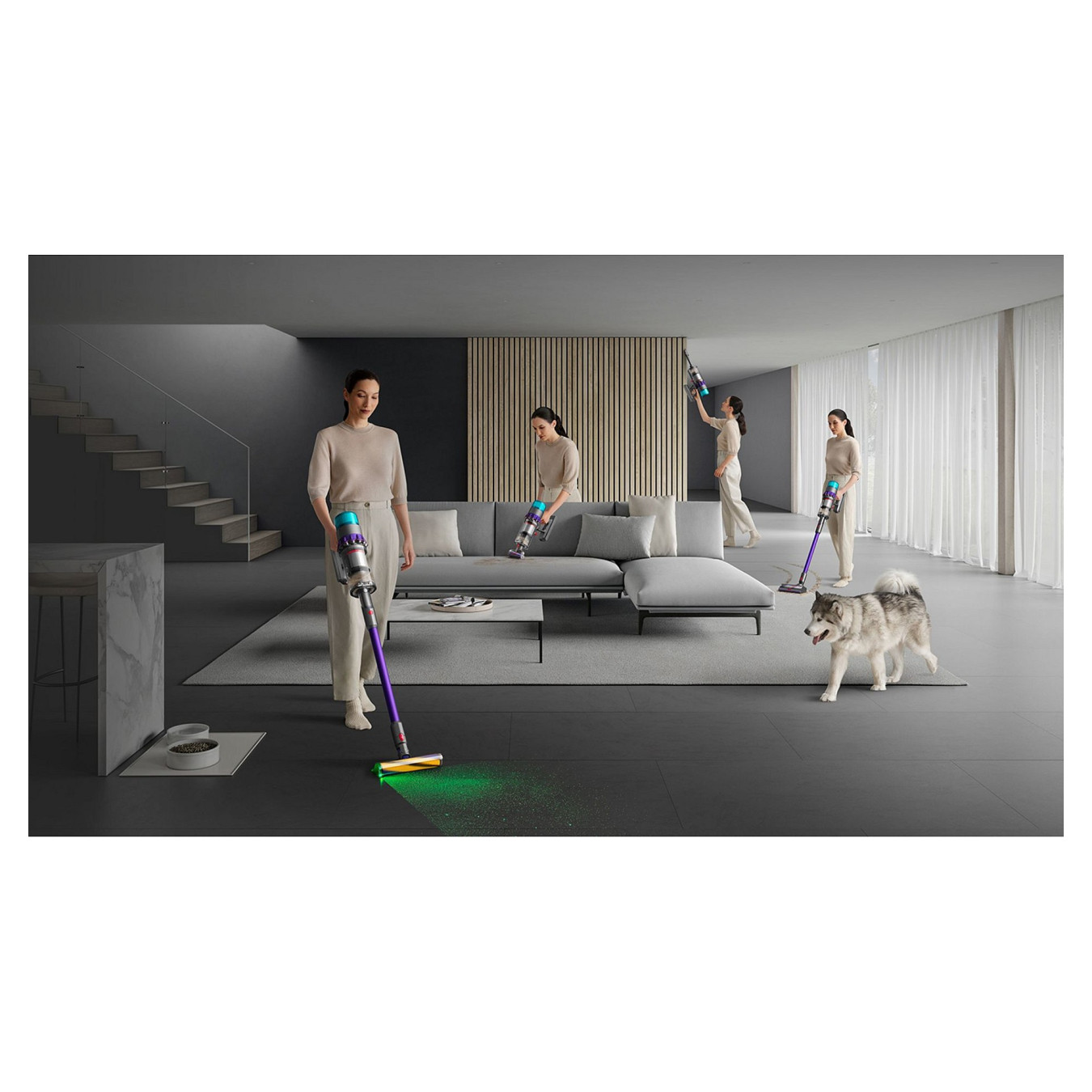 Dyson Gen5Detect Absolute Kabelloser Staubsauger (Rot Silber Türkis) — Buy in Cyprus with Fast Delivery