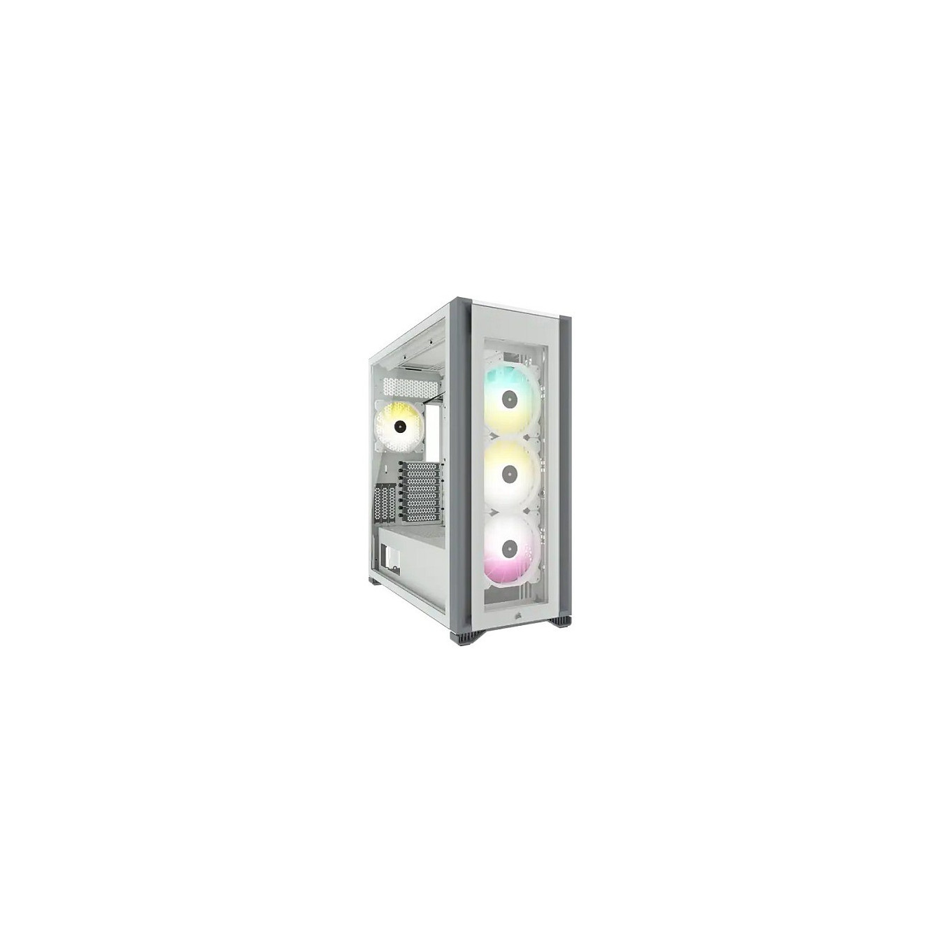Corsair iCue 7000X RGB White Full Tower Gaming Gehäuse mit Glas Seitenfenster — Buy in Cyprus with Fast Delivery