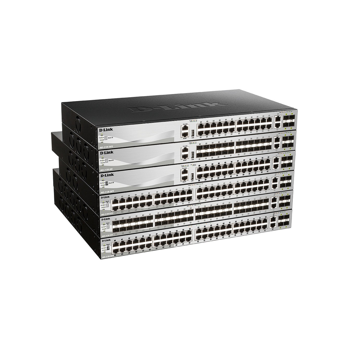 D-Link DGS-3130-54TS E 54-Port L2+ Gigabit Stack Switch — Buy in Cyprus with Fast Delivery