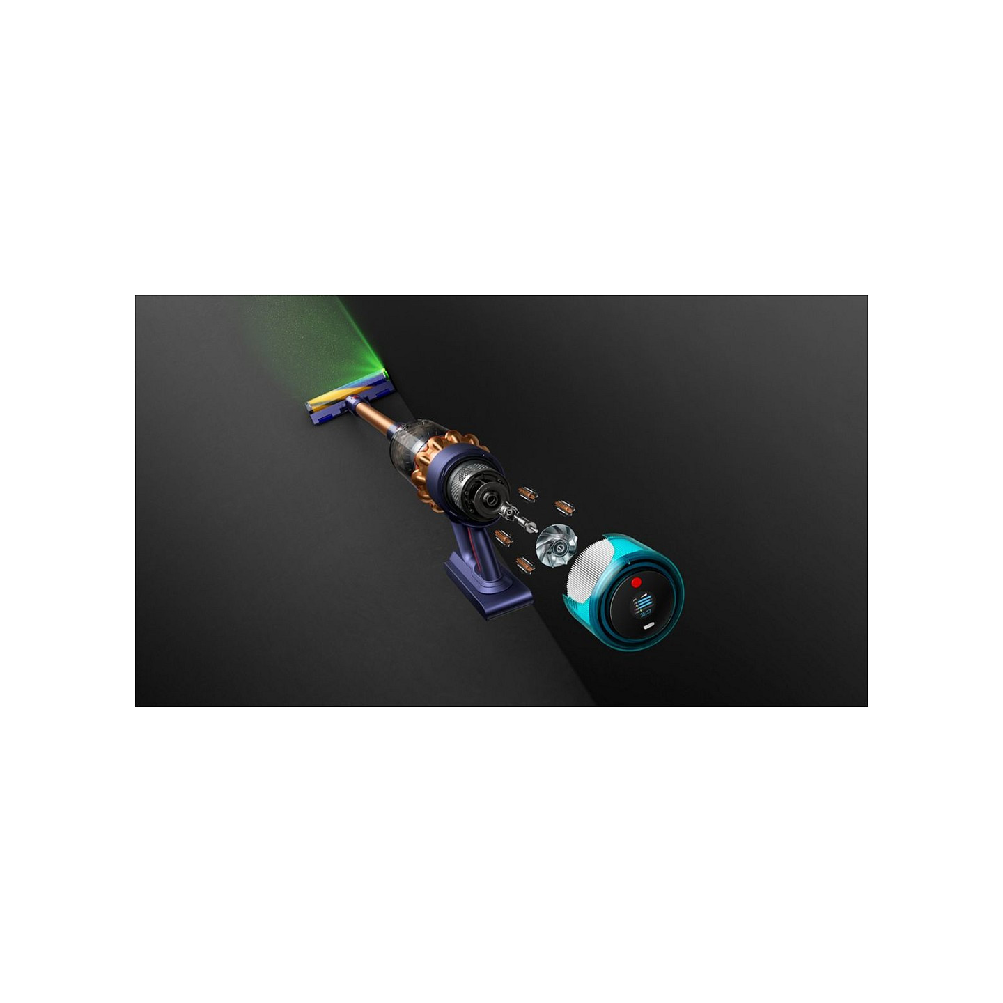 Dyson Gen5Detect Absolute Kabelloser Staubsauger (Nachtblau Kupfer) — Buy in Cyprus with Fast Delivery