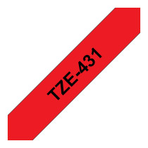 Brother TZe431 - laminiertes Band - 1 Rolle(n) - Rolle (1.2 cm x 8 m) — Buy in Cyprus with Fast Delivery