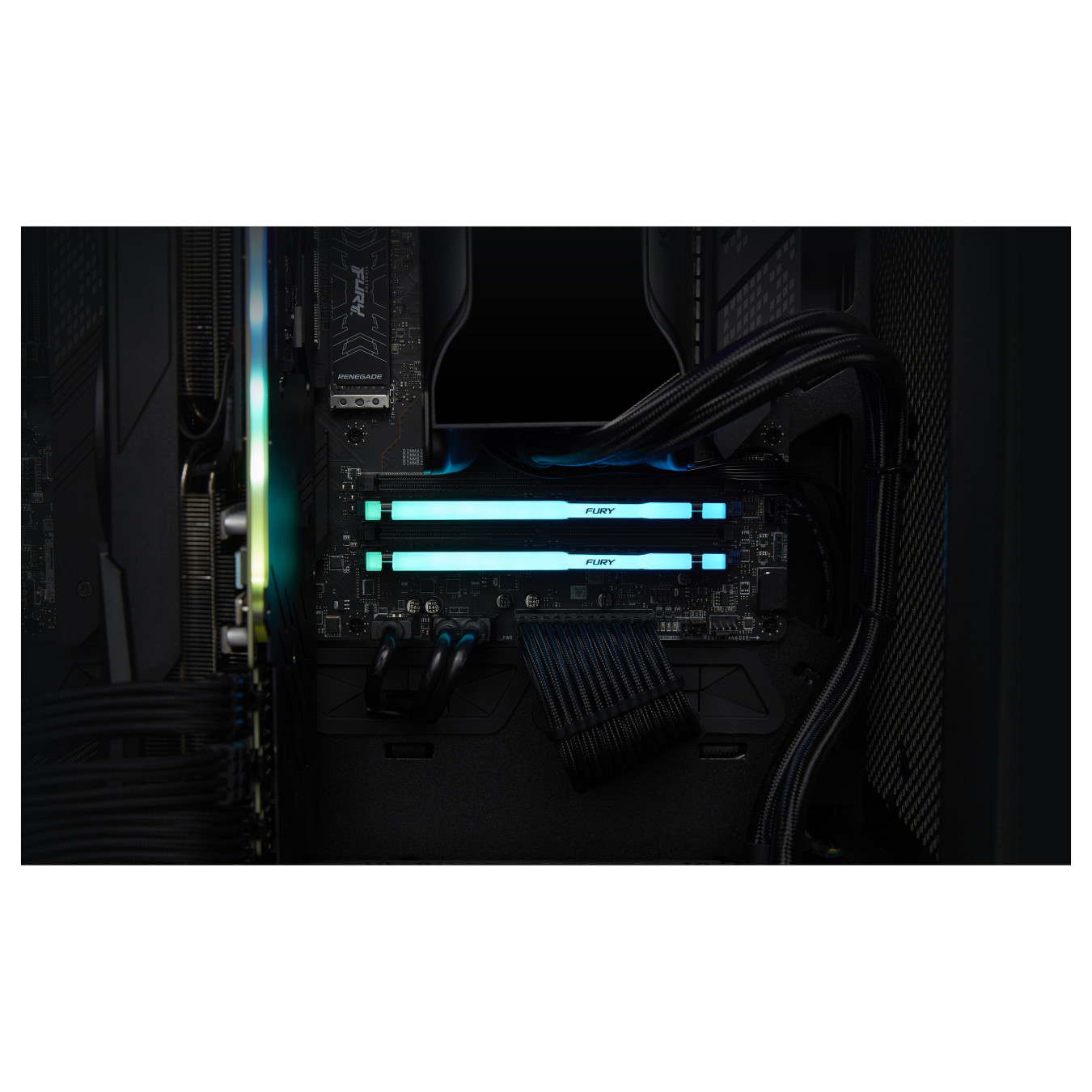 DIMM 32 GB DDR5-5600 (2x 16 GB) Dual-Kit (schwarz. KF556C36BBEAK2-32. FURY Beast RGB. INTEL XMP. AMD EXPO)