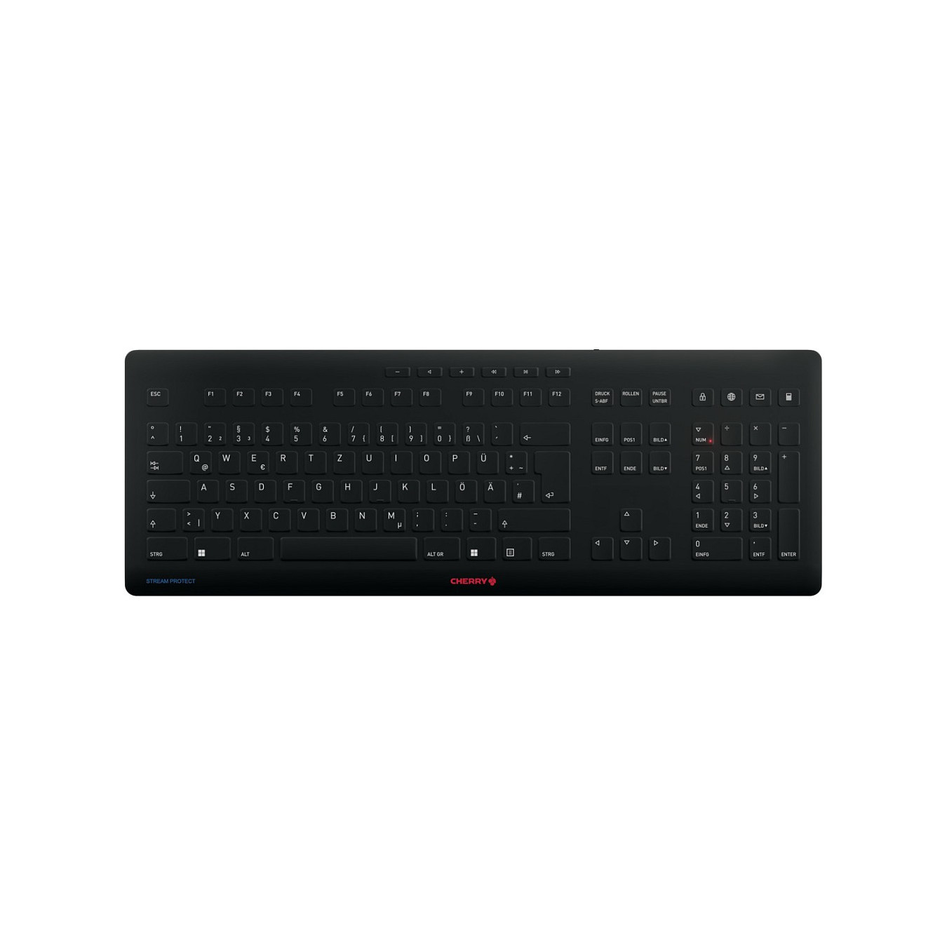 Cherry Keyboard STREAM PROTECT [DE] black — Buy in Cyprus with Fast Delivery