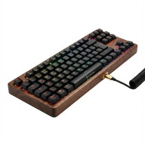 SKILLER SGK50 S4 Gen2 Wood PBT(holz schwarz. ES-Layout. Gateron G Pro 3.0 Yellow) — Buy in Cyprus with Fast Delivery