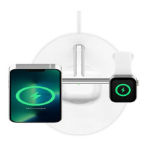 Belkin MagSafe 3-in-1-Ladegerät iPhone 12 13 Serie. weiß — Buy in Cyprus with Fast Delivery