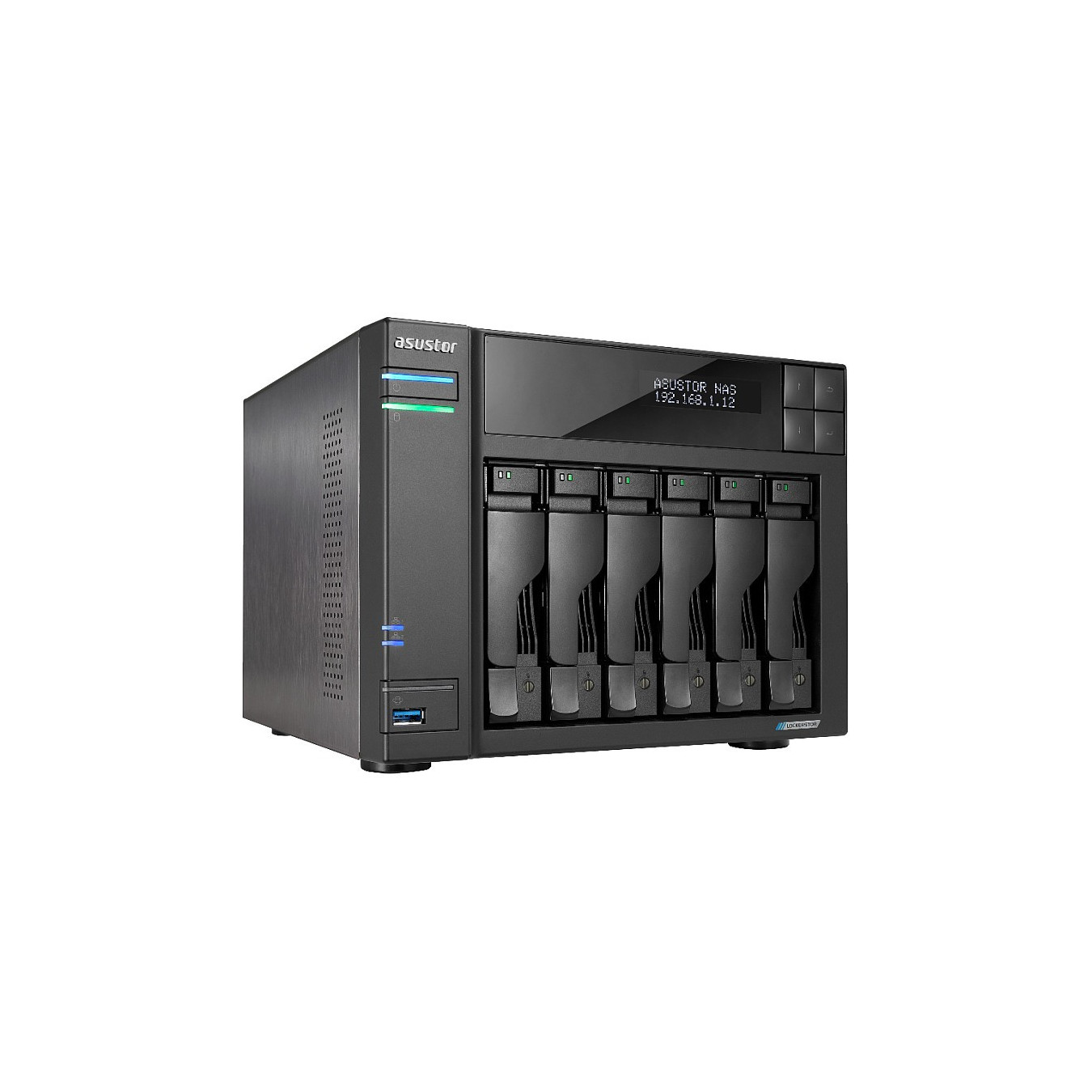 ASUSTOR Lockerstor NAS AS6706T 6-Bay — Buy in Cyprus with Fast Delivery