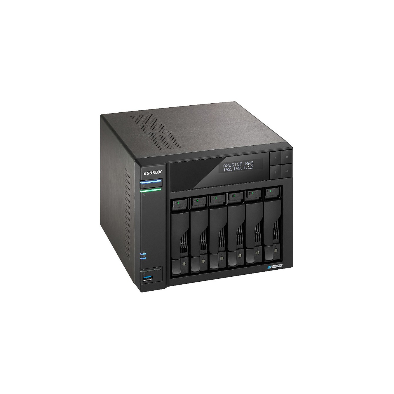 ASUSTOR Lockerstor NAS AS6706T 6-Bay — Buy in Cyprus with Fast Delivery