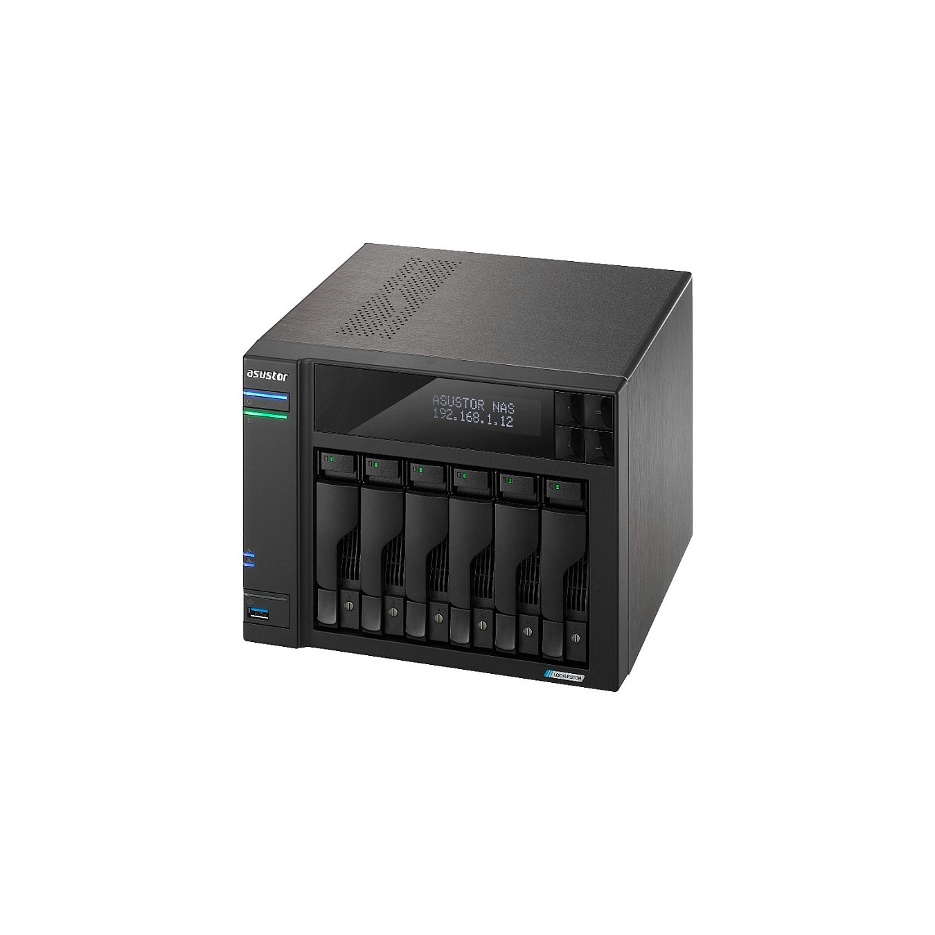 ASUSTOR Lockerstor NAS AS6706T 6-Bay — Buy in Cyprus with Fast Delivery