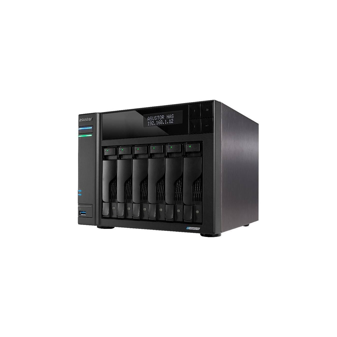 ASUSTOR Lockerstor NAS AS6706T 6-Bay — Buy in Cyprus with Fast Delivery
