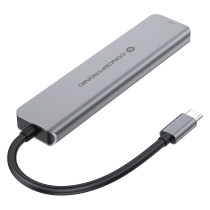 CONCEPTRONIC 6-1 Dock USB-C- to HDMI 2xUSB-A 2xUSB-C + 25cm gr — Buy in Cyprus with Fast Delivery