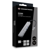 CONCEPTRONIC 6-1 Dock USB-C- to HDMI 2xUSB-A 2xUSB-C + 25cm gr — Buy in Cyprus with Fast Delivery