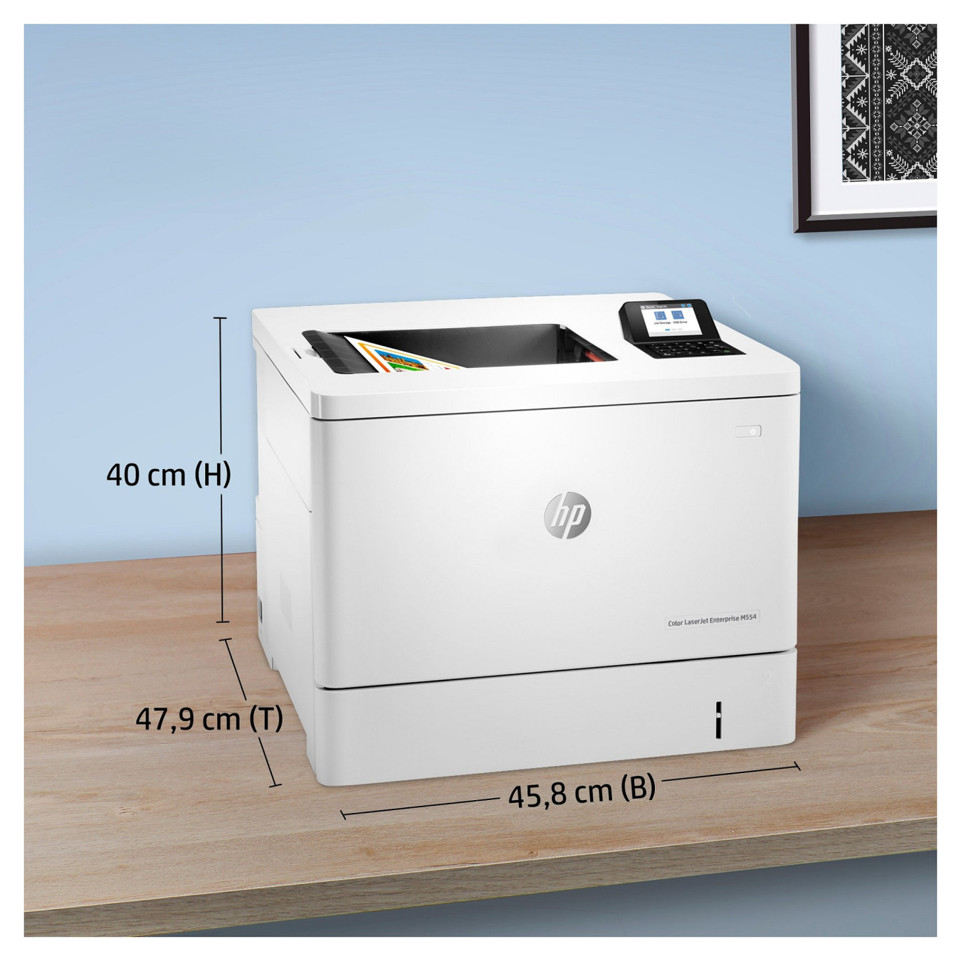FL HP Color LaserJet Enterprise M554dn A4 LAN Duplex — Buy in Cyprus with Fast Delivery