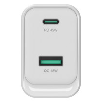 CONCEPTRONIC Ladegerät 2Port GaN USB-C -A 45WPD3.0 PPS ws — Buy in Cyprus with Fast Delivery