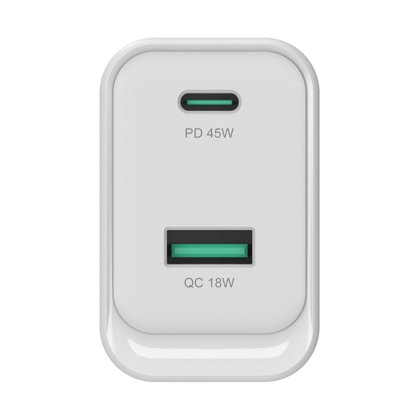 CONCEPTRONIC Ladegerät 2Port GaN USB-C -A 45WPD3.0 PPS ws — Buy in Cyprus with Fast Delivery