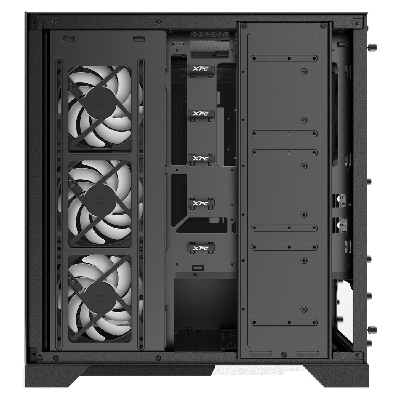 XPG Invader X ATX Midi Tower schwarz 4x120mm ARGB Glas USB C — Buy in Cyprus with Fast Delivery