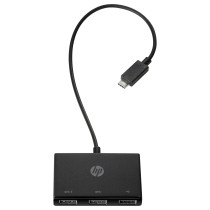 D HP USB-C HUB 3Port HP SuperSpeed USB3.0 passiv Black — Buy in Cyprus with Fast Delivery